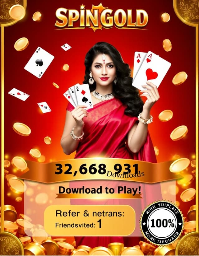 Spin Gold Banner
